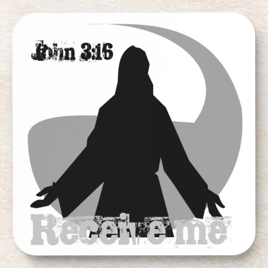 Ontvang me Bijbelprijsopgave aanpassen Bier Onderzetter (Voorkant)