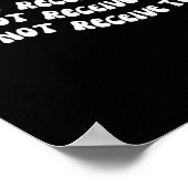 Ontvang niet die mentale gezondheid zelfmoordbewus poster (Hoek)