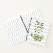 Ontvang snel persoonlijke wensen voor het kotsen v notitieboek (Binnen)