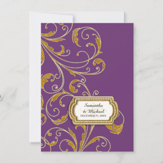 Ontvang Stropdas oude Hollywood Regency Black Kaart (Voorkant)