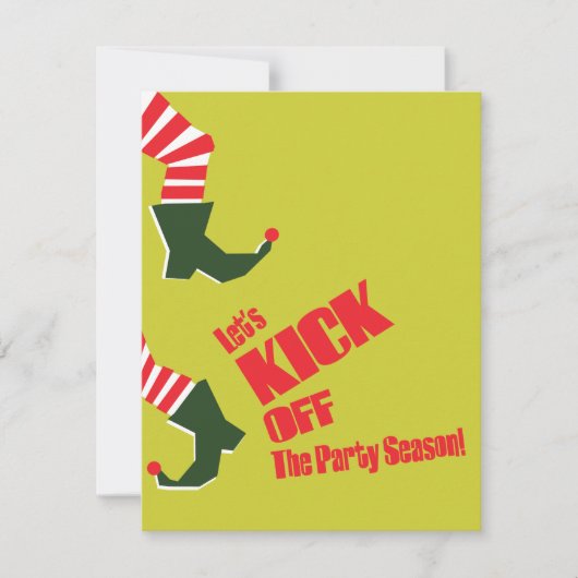 Ontvang uw Elf & Jingle op uitnodiging van de fees (Voorkant)