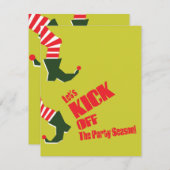 Ontvang uw Elf & Jingle op uitnodiging van de fees (Voorkant / Achterkant)