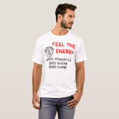 Ontvang verbluste Logo, 4.900% VITAMINE B12ZERO SU T-shirt (Voorkant volledig)