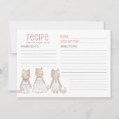 Ontvang voor bruid om gewijd te worden kaart (Voorkant)