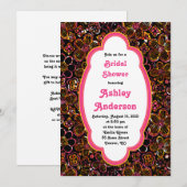 Ontvang Vrijgezellenfeest Uitnodigen | Glas in loo Kaart (Voorkant / Achterkant)