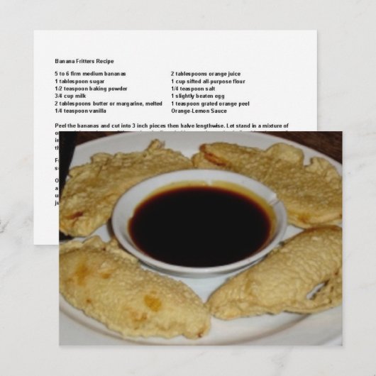 Ontvangen banaanflessen briefkaart (Voorkant / Achterkant)