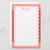 Ontvangen Briefpapier (Voorkant / Achterkant)