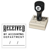 Ontvangen Custom Department Rubber Stamp Rubberstempel (Gestempeld)