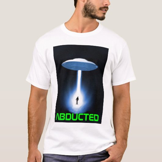 Ontvangen door aliens t-shirt (Voorkant)