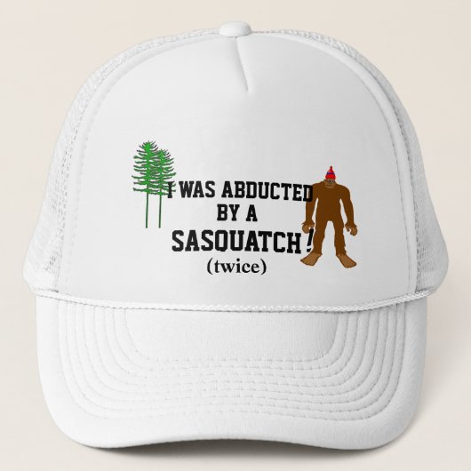 Ontvangen door een sasquatch trucker pet (Voorkant)