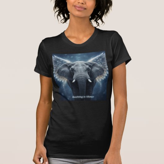 Ontvangen in Stilte Hoor Diviene Wijsheid Frequent T-shirt (Voorkant)