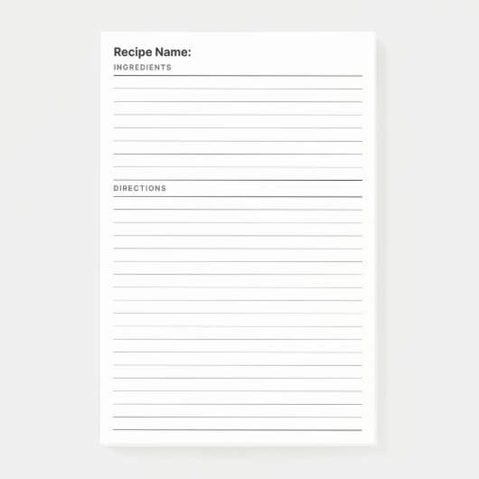 Ontvangen Post-it® Notes (Voorkant)