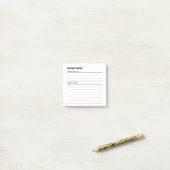 Ontvangen Post-it® Notes (Op bureau)