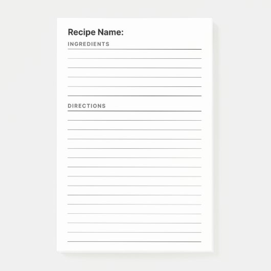 Ontvangen Post-it® Notes (Voorkant)