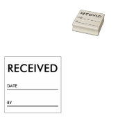 Ontvangen Professionele Kantoor Rubberstempel (Gestempeld)