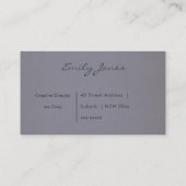 ONTVANGEN WAT WE VERWACHTEN OM PINKFLORAAL TE ONTV VISITEKAARTJE (Achterkant)