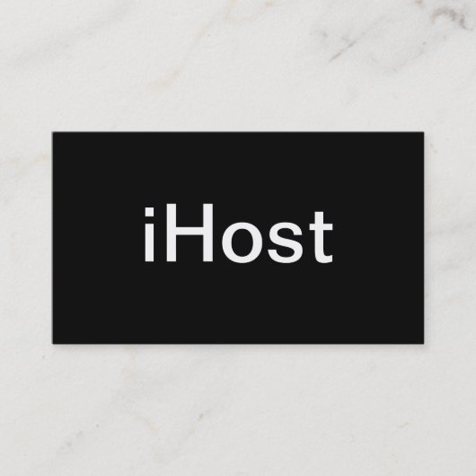 Ontvangend Visitekaartje (Voorkant)