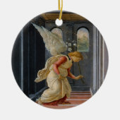 Ontvangenis door Sandro Botticelli Doek Keramisch Ornament (Voorkant)