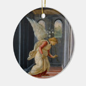 Ontvangenis door Sandro Botticelli Doek Keramisch Ornament (Links)