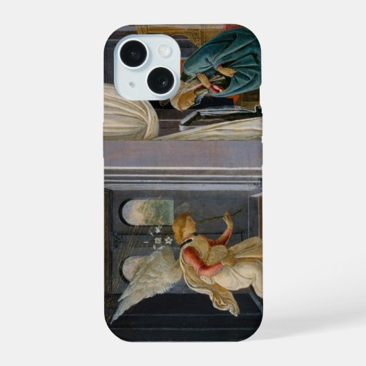 Ontvangenis door Sandro Botticelli iPhone 15 Case (Achterkant)