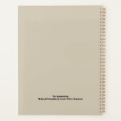 Ontvangenisverkondiging middeleeuwse illuminatie planner (Achterkant)
