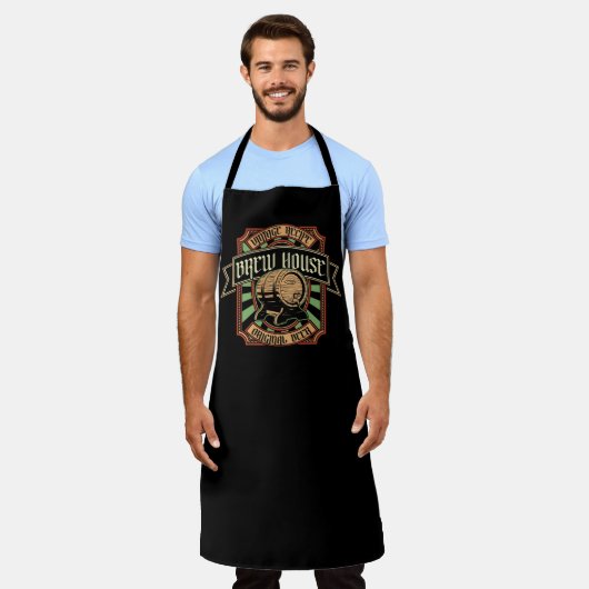  Ontvanger Brewhouse Originele bier-afstotend Schort (Gedragen)