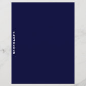 Ontvanger divider | Blauw en wit | Dranken (Achterkant)