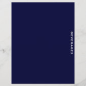 Ontvanger divider | Blauw en wit | Dranken (Voorkant)