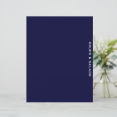 Ontvanger divider | Blauw en wit | Soep en Salades (Staand voorkant)
