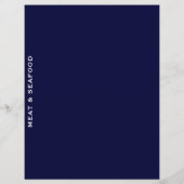 Ontvanger divider | Blauw en wit | Vlees en zeevru (Achterkant)