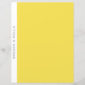 Ontvanger divider | Brood en rollen | Eenvoudig ge (Achterkant)