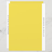 Ontvanger divider | Brood en rollen | Eenvoudig ge (Voorkant / Achterkant)