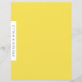 Ontvanger divider | Brood en rollen | Eenvoudig ge (Achterkant)