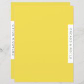 Ontvanger divider | Brood en rollen | Eenvoudig ge (Voorkant / Achterkant)