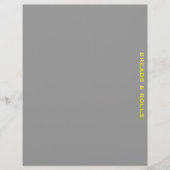 Ontvanger divider | Brood en rollen | Grijs en Gee (Voorkant)