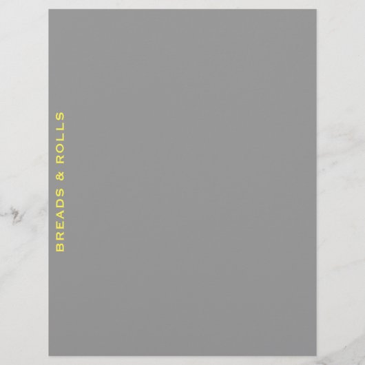 Ontvanger divider | Brood en rollen | Grijs en Gee (Achterkant)