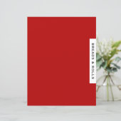 Ontvanger divider | Brood en rollen | Rood zwart w (Staand voorkant)