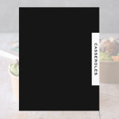 Ontvanger divider | Casseroles | Zwart-wit