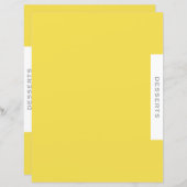 Ontvanger divider | Dessertcategorie | Eenvoudig g (Voorkant / Achterkant)