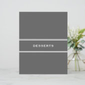 Ontvanger divider | Desserts | Grijs (Staand voorkant)