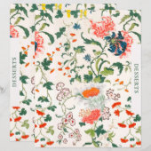 Ontvanger divider | Desserts | Stijlvolle Floral (Voorkant / Achterkant)