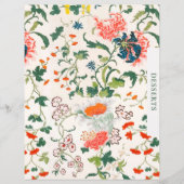 Ontvanger divider | Desserts | Stijlvolle Floral (Voorkant)