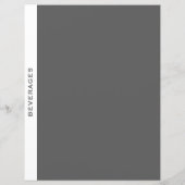 Ontvanger divider | Dranken | Grijs en wit (Achterkant)