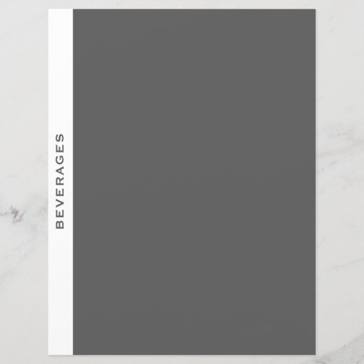 Ontvanger divider | Dranken | Grijs en wit (Achterkant)