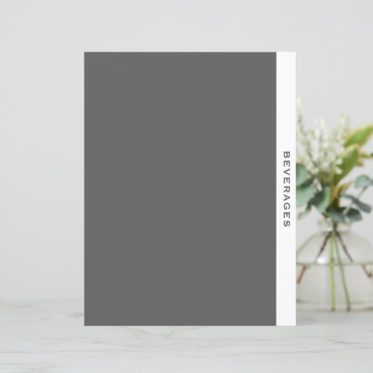 Ontvanger divider | Dranken | Grijs en wit (Staand voorkant)