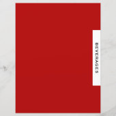 Ontvanger divider | Dranken | Rood zwart/wit (Voorkant)