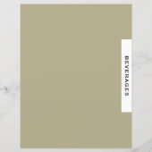 Ontvanger divider | Dranken | Sage Black & White (Voorkant)