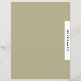 Ontvanger divider | Dranken | Sage Black & White