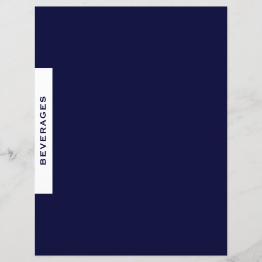 Ontvanger divider | Dranken | Zeemacht en wit (Achterkant)