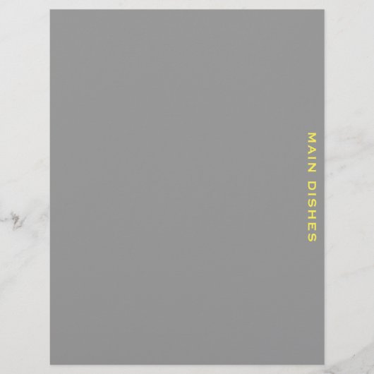 Ontvanger divider | Hoofddeksels | Grijs en Geel (Voorkant)